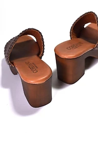 Cordani Waylin Wood-Bottom Heels