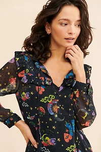 Emily Lovelock Star Gazing Midi Dress