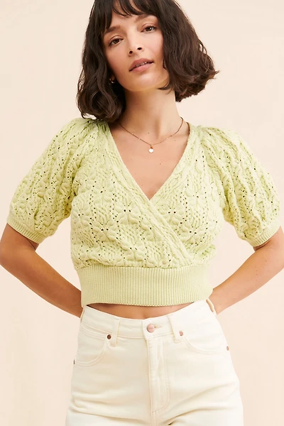 ASTR the Label Elowen Cropped Sweater