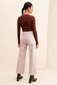 Hudson Rosie Wide Leg Jeans