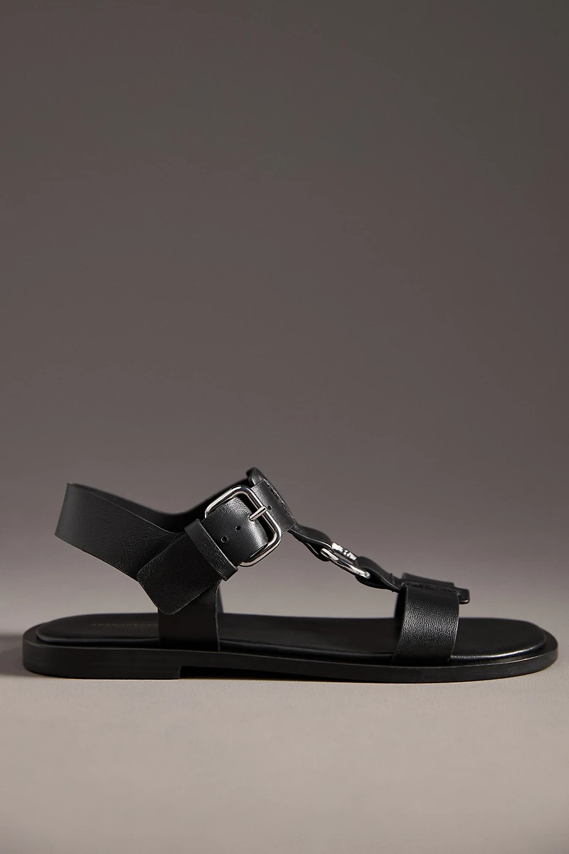 By Anthropologie Gladiator Ring Sandals