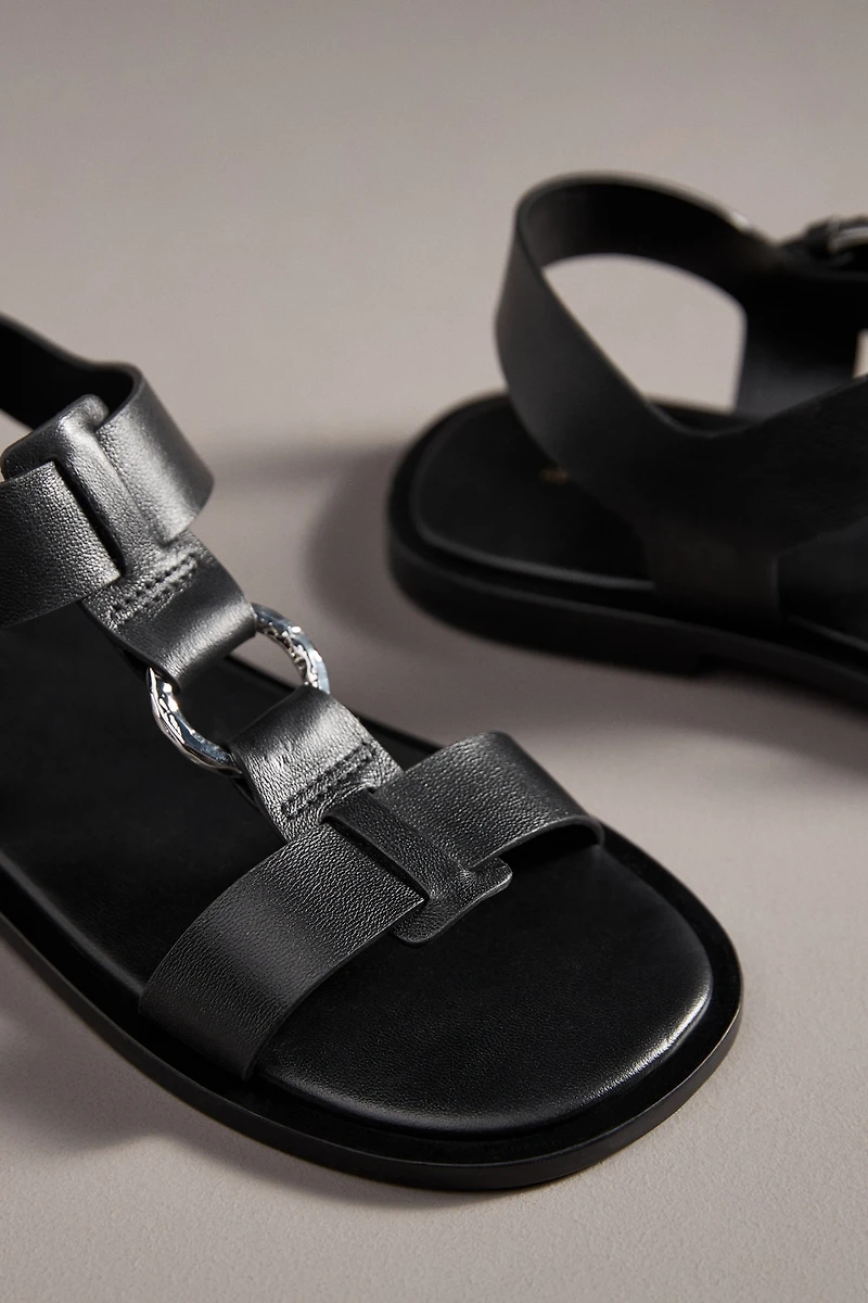 By Anthropologie Gladiator Ring Sandals