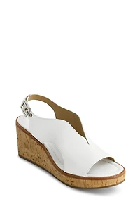 Bernardo Kuarta Cork-Bottom Heels