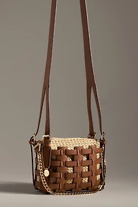 Dolce Vita Woven Crossbody Bag