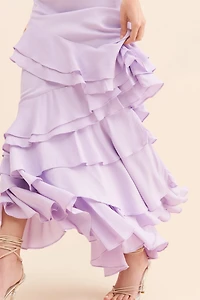 Let Me Be Femme Ruffle Maxi Dress