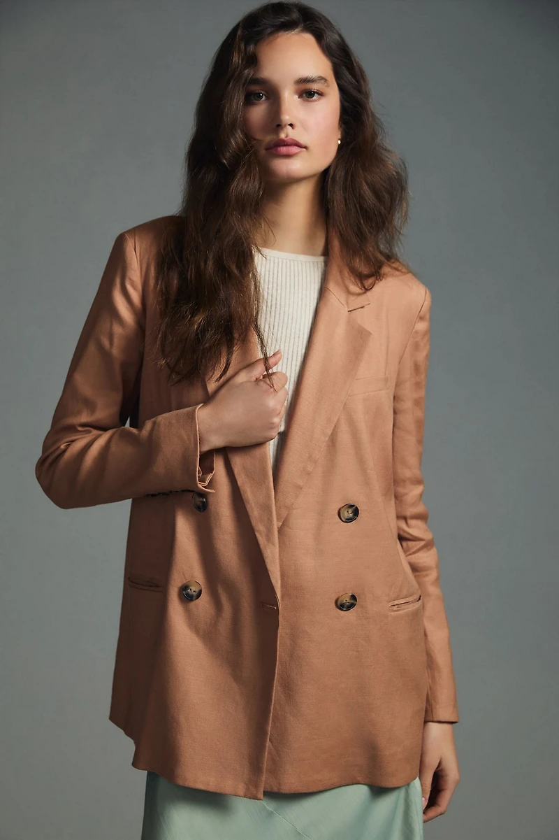 Maeve Oversized Double-Breasted Blazer