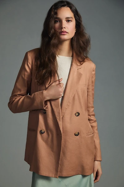 Maeve Oversized Double-Breasted Blazer