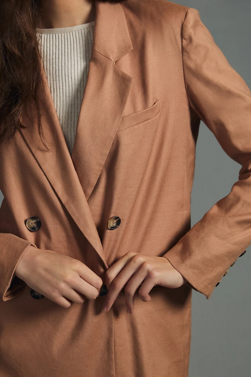 Maeve Oversized Double-Breasted Blazer