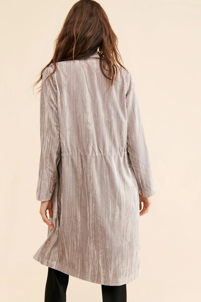 Steve Madden Seraphina Velvet Duster