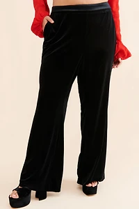 Eloquii Flare Leg Tuxedo Trousers