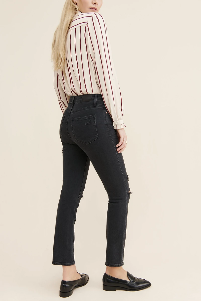 PAIGE Sarah High-Rise Slim Jeans