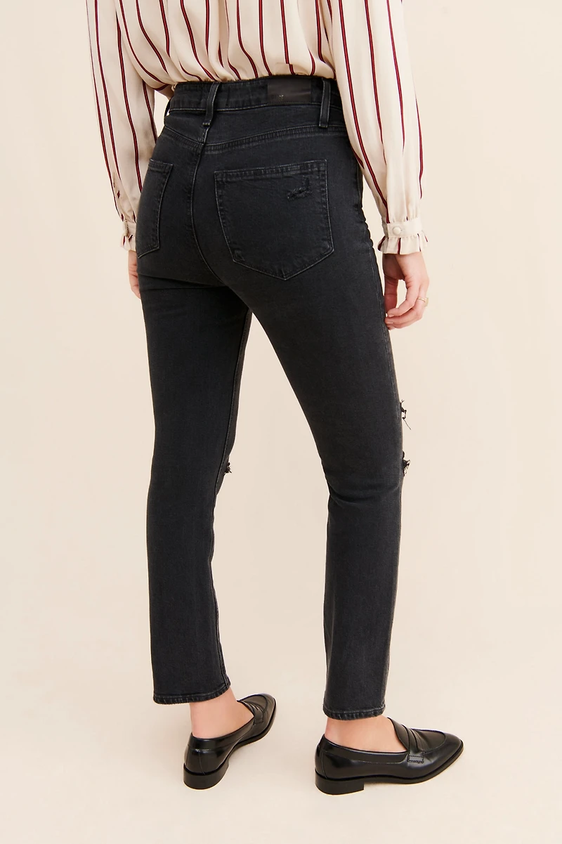 PAIGE Sarah High-Rise Slim Jeans