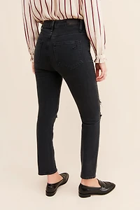 PAIGE Sarah High-Rise Slim Jeans