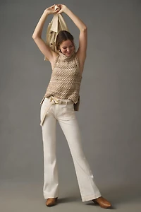 Pilcro Sleeveless Turtleneck Sweater