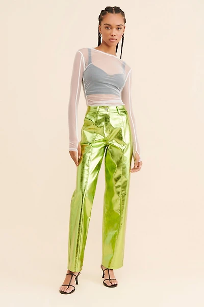 4th & Reckless Zelda Metallic Pants