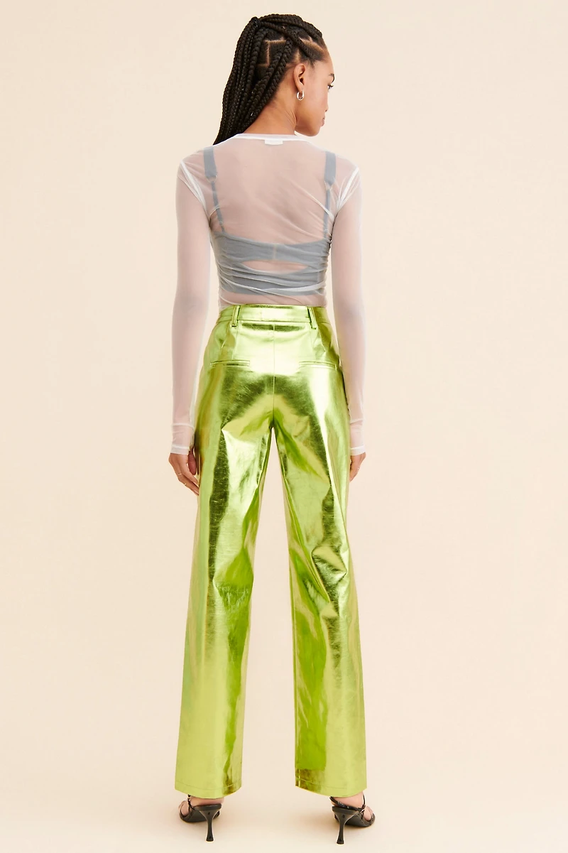 4th & Reckless Zelda Metallic Pants