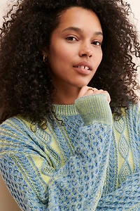 Back Beat Co. Fisherman Sweater Dress