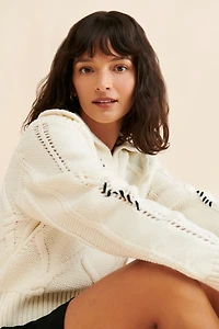 En Saison Lena Knit Top