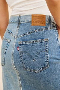 Levi's Patch Button Midi Skirt