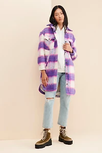 [BLANKNYC] Prime Time Plaid Shirt Jacket