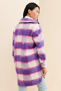 [BLANKNYC] Prime Time Plaid Shirt Jacket