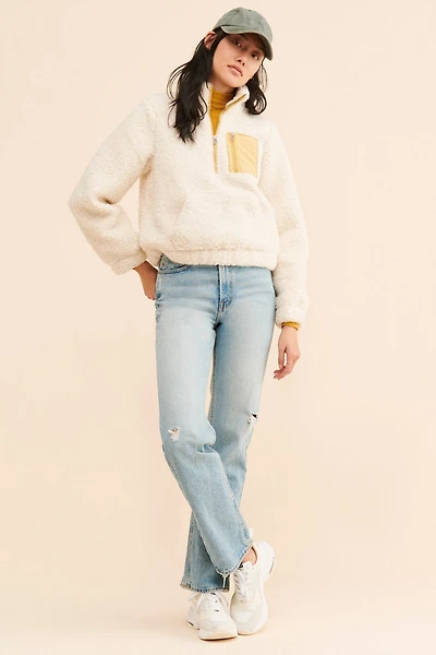 Greylin Frankie Sherpa Half Zip Pullover