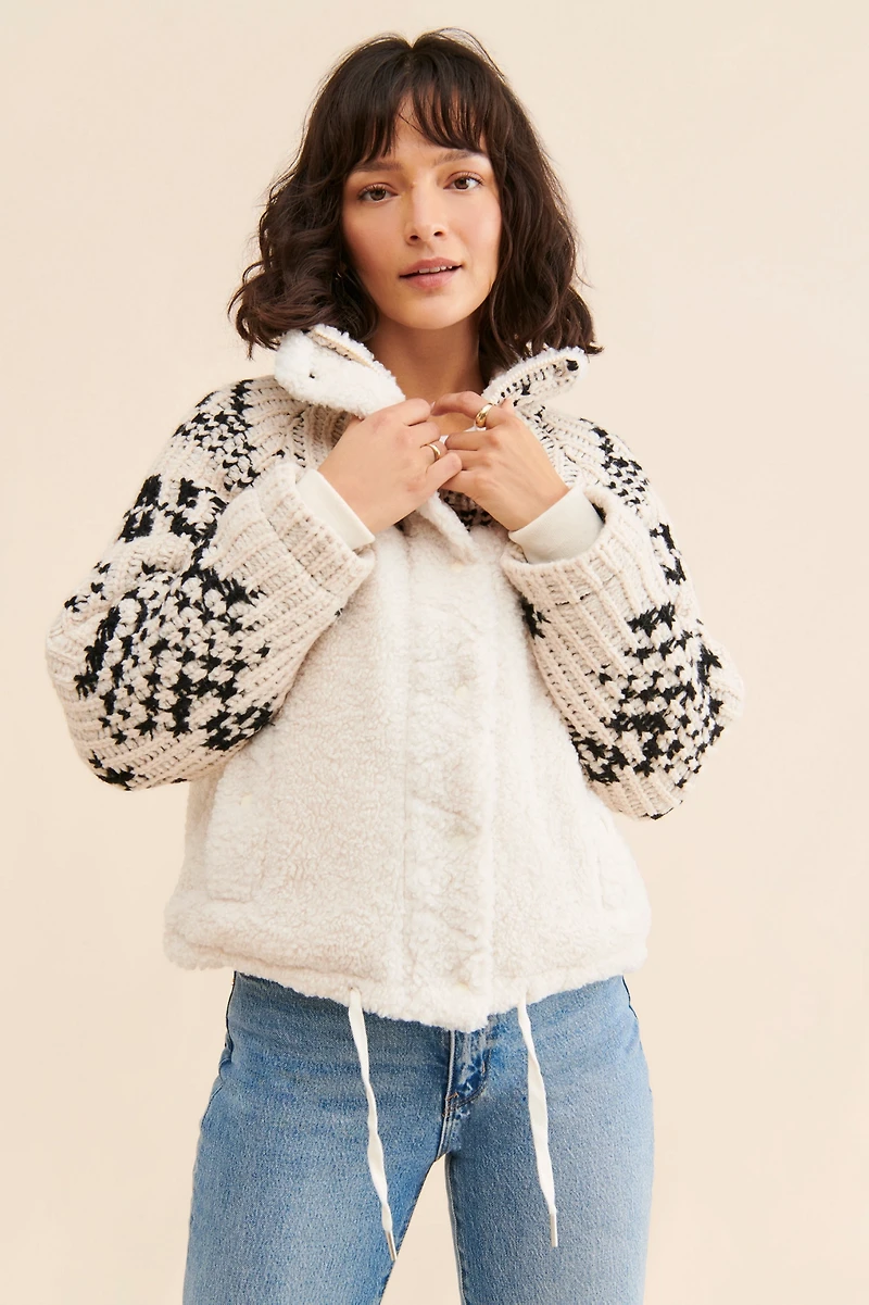 [BLANKNYC] Feeling Cozy Jacket
