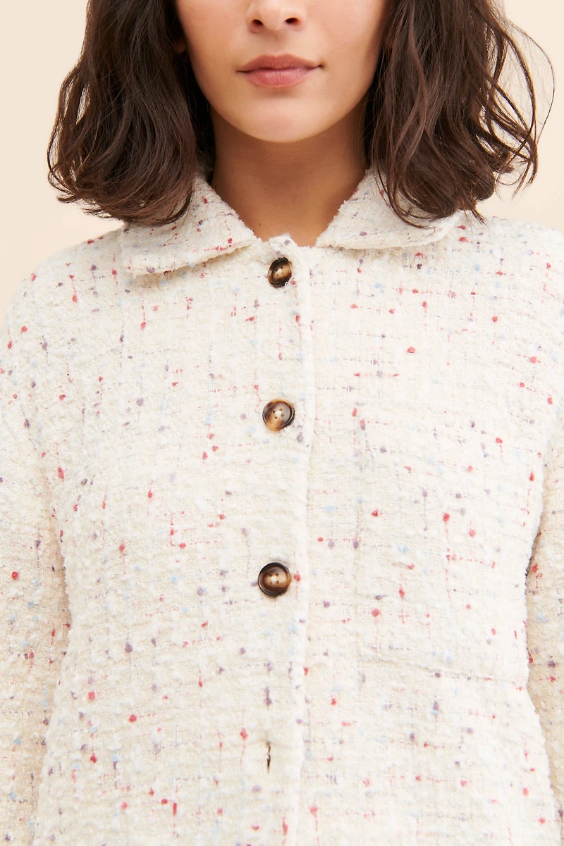 Favorite Daughter Talullah Tweed Shirt Jacket
