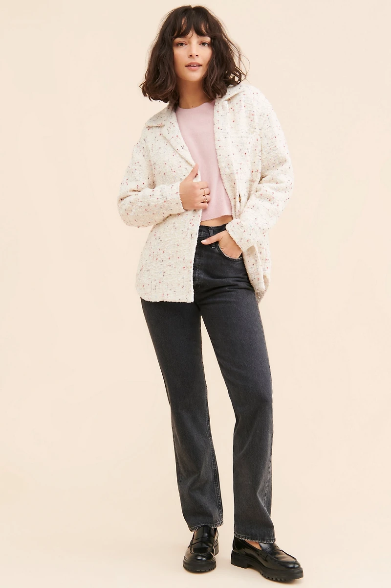 Favorite Daughter Talullah Tweed Shirt Jacket