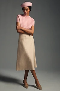 Maeve Mock-Neck Sweater Top