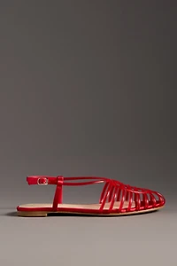 For Love & Lemons Penny Strappy Flats