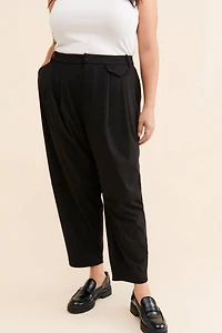 Eloquii Faux Suede Trousers
