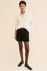 Madewell Cable Knit V-Neck Sweater Vest
