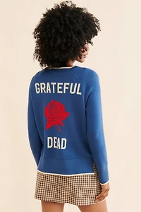 Letluv Grateful Dead Rose Pullover