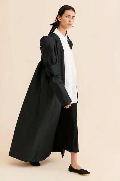 Samant Chauhan Evening Puff-Sleeve Cape