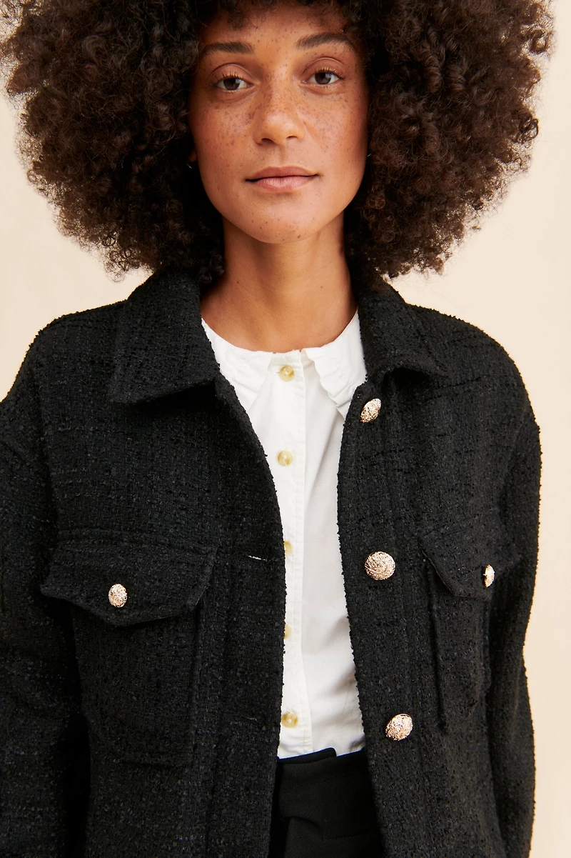 Line + Dot Zoey Shirt Jacket