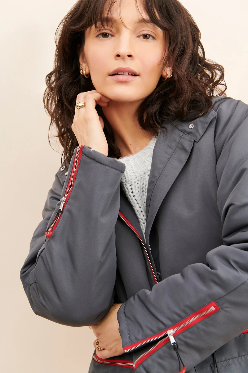 Maeve Long Anorak Jacket