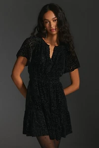 The Somerset Velvet Mini Dress