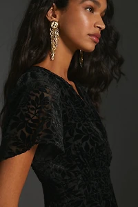 The Somerset Velvet Mini Dress