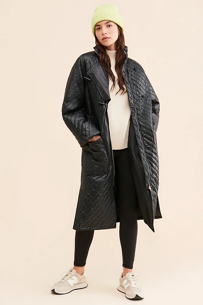 Moon River Oversized Quilted Puffer Coat