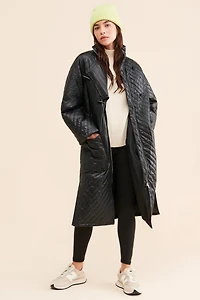 Moon River Oversized Quilted Puffer Coat