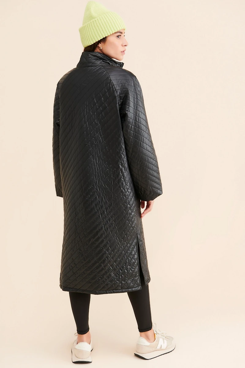 Moon River Oversized Quilted Puffer Coat