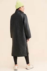 Moon River Oversized Quilted Puffer Coat