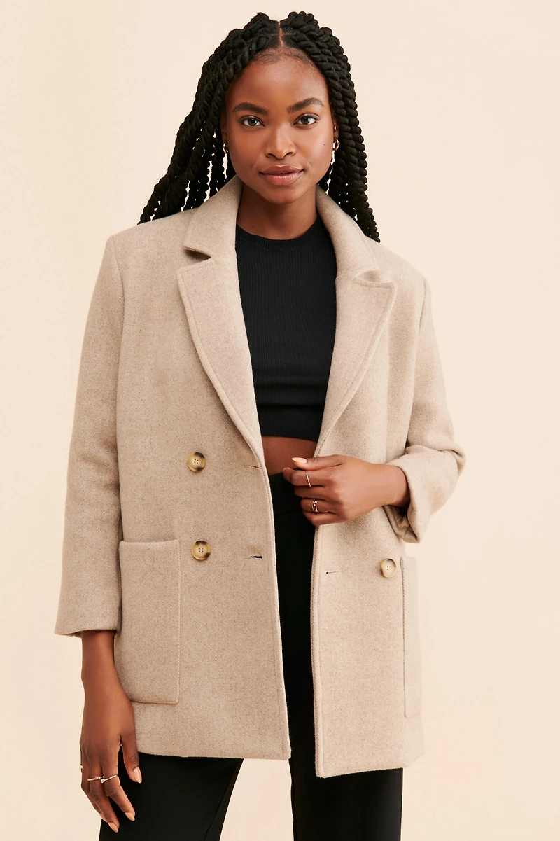 If By Sea Double Button Jacket