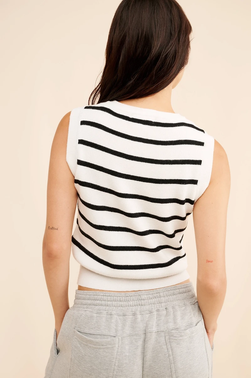 4th & Reckless Anine Knit Waistcoat