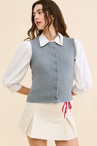 4th & Reckless Anine Knit Waistcoat