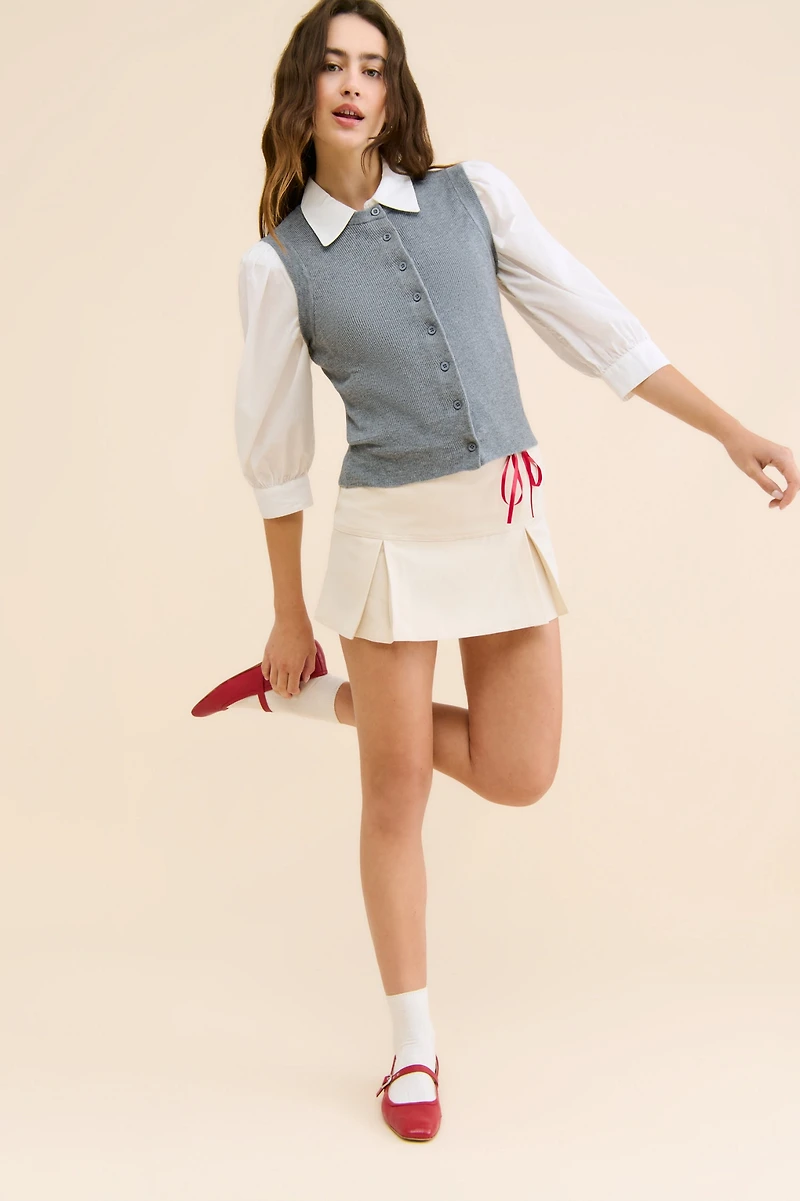 4th & Reckless Anine Knit Waistcoat