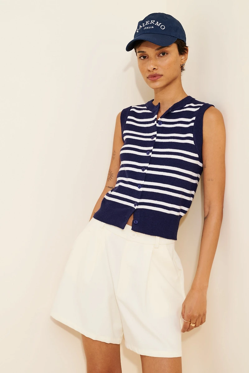 4th & Reckless Anine Knit Waistcoat