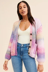 BB Dakota Striped Cardigan