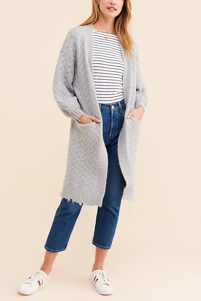 Little Lies Lana Cable Knit Cardigan